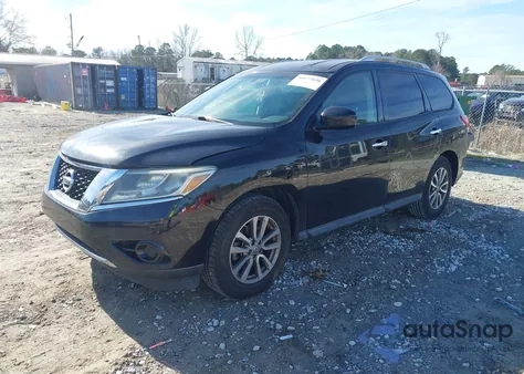 2014 Nissan Pathfinder Sv z USA, uszkodzony, nr VIN 5N1AR2MN1EC732103